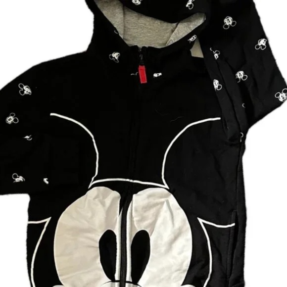 Hoodie Lot with Shirt- Disney Mickey Mouse Youth Size 5/6 Zip Sweatshirt NWT - Picture 7 of 11